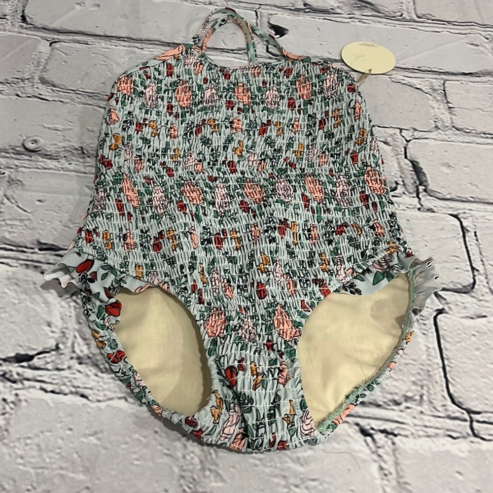 Roolee One Piece Girls Swimsuit Sz 8/10.